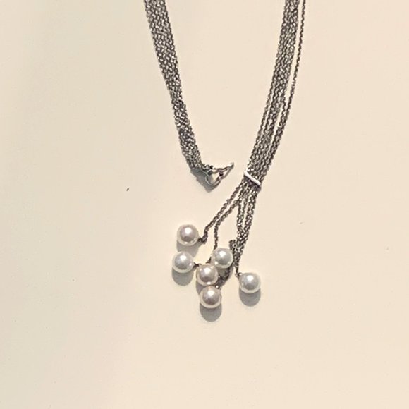 Vintage Fashion Statement Pearl Necklace - Picture 6 of 16